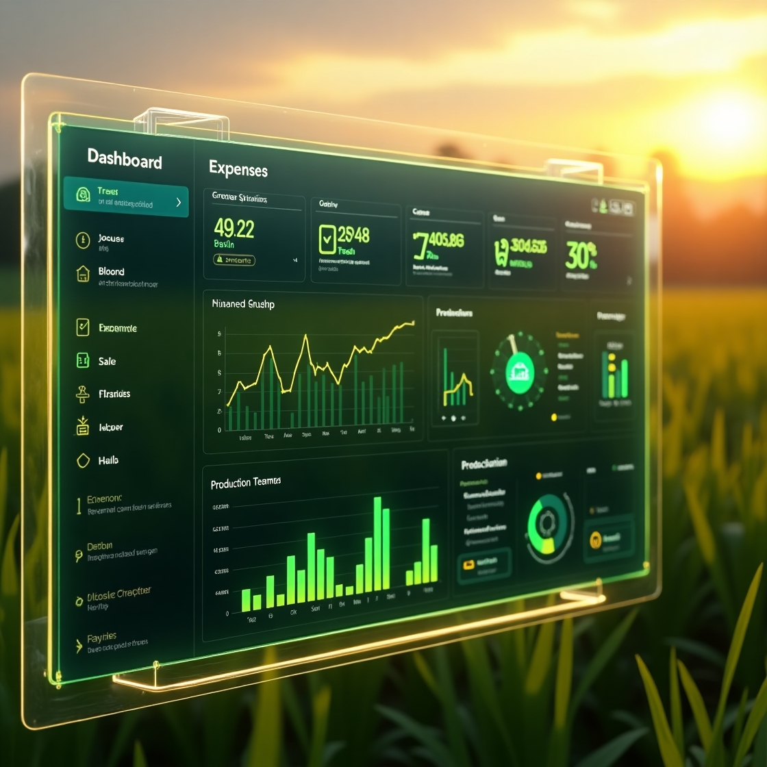 Farm Dashboard - Track Expenses, Sales, and Production